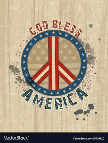 4th of july independence day background vector image