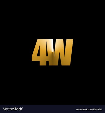 4w logo vector image