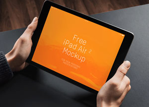 5 Free iPad Air 2 Mock-ups For Personal Presentation free ipad air ? mockup 