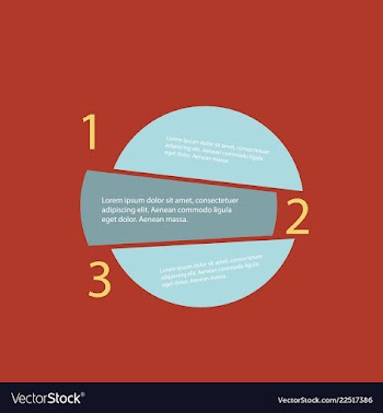 5 steps of modern arrow infografics template for vector image