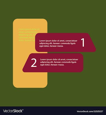 5 steps of modern arrow infografics template for vector image