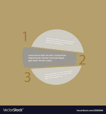 5 steps of modern arrow infografics template for vector image