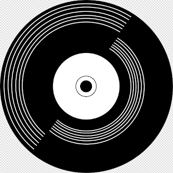 5 Transparent records black and white for free download on YA ...