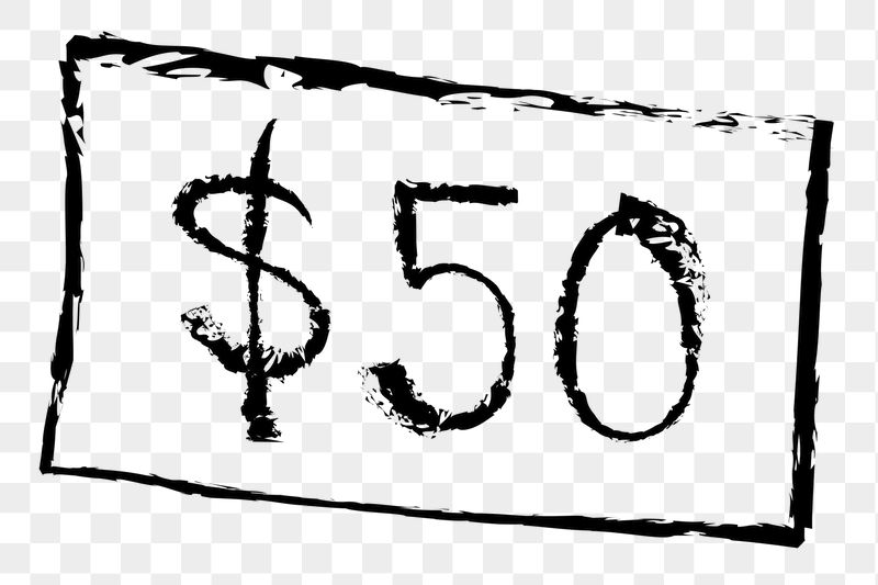 $50 dollar bill png sticker, | Free PNG Illustration - rawpixel