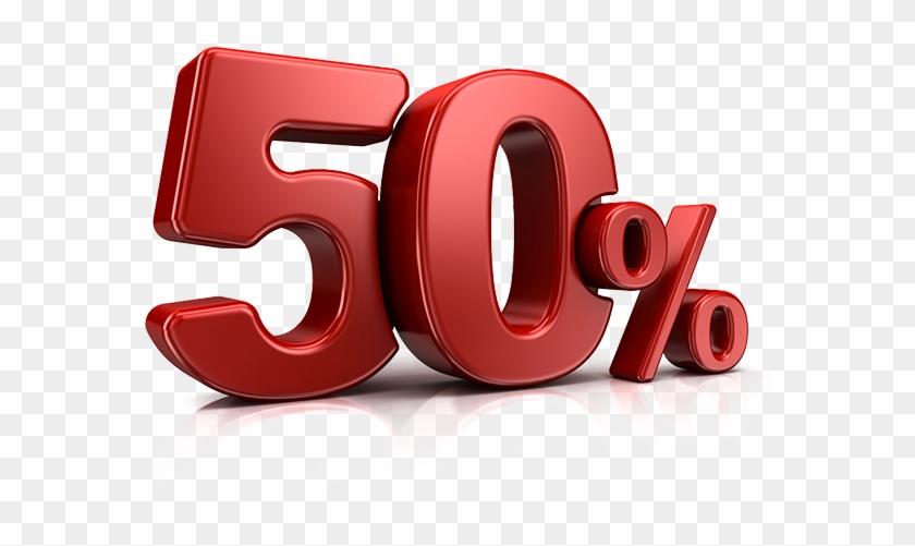 50 Off Background Png Image - 50% Png