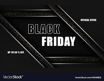 50 percent black friday sale template background