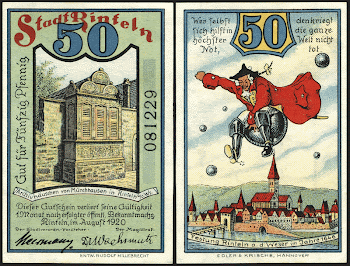 50 Pfennig "Notgeld" banknote of Rinteln, | Free Photo - rawpixel