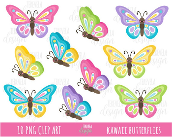 50% sale BUTTERFLIES clipart butterfly clip art SPRING | PNGio