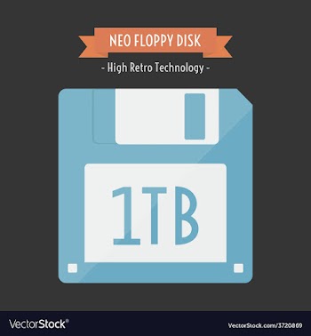 50neofloppydisk vector image