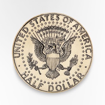 50th anniversary Kennedy half dollar | Free Photo - rawpixel