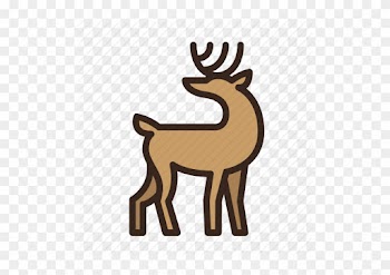 512 X 512 2 - Merry Christmas Deer Png