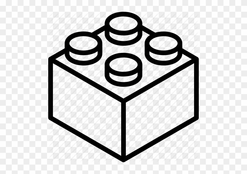 512 X 512 3 - Lego Brick Vector
