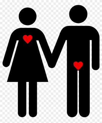 532px Womens Love Vs Mens Love Joke Svg - Boy And Girl Gender