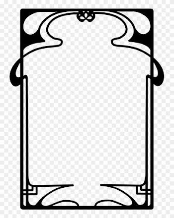536 Noveau Frame 17 By Tigers-stock - Free Art Nouveau Vector Borders