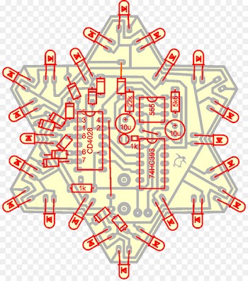 555 timer IC Star of Bethlehem Light-emitting diode Integrated Circuits & Chips - star 