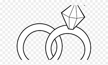 579 X 643 - Wedding Ring Illustration Png