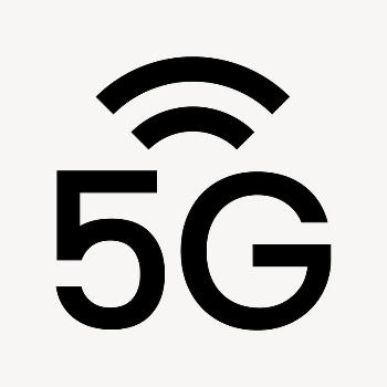5G network icon, simple flat | Free Icons - rawpixel