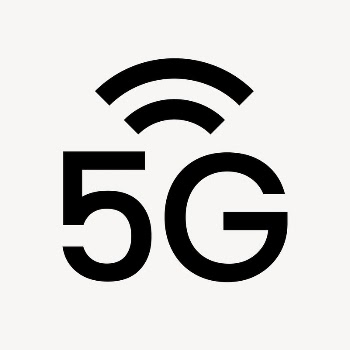 5G network icon, simple flat | Free Icons - rawpixel