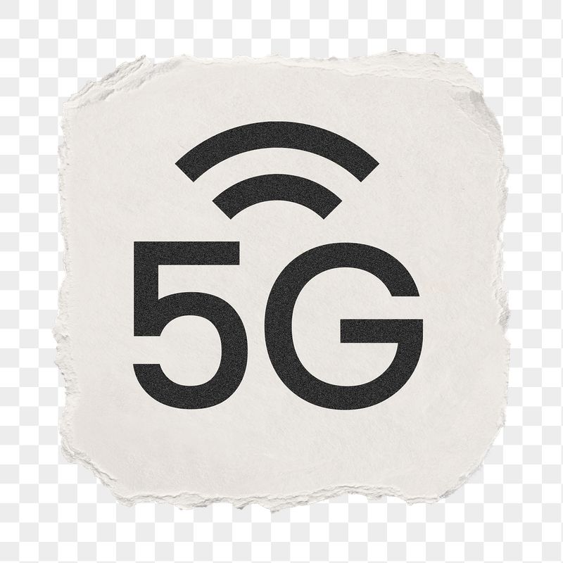 5G network png icon sticker, | Free PNG - rawpixel