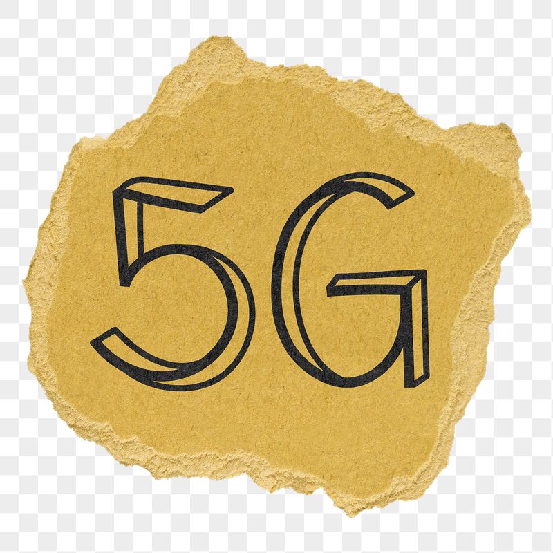 5G png word sticker, ripped | Free PNG - rawpixel