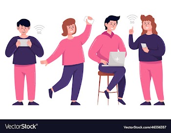 5g wireless network technology concept