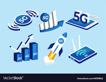 5g wireless network technology concept