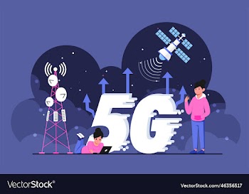 5g wireless network technology concept