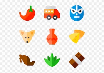 600 X 564 11 - Mexican Food Icon Png