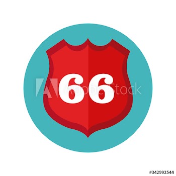 66 route signal block and flat style