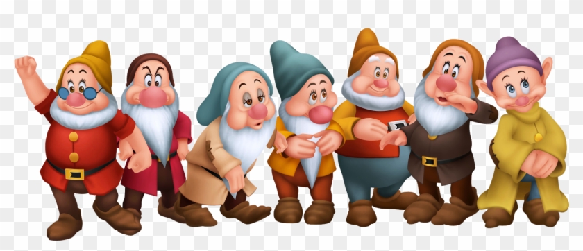 7 Dwarfs Clip Art - Snow White 7 Dwarfs Png