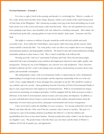 7+ examples of personal statements for scholarships | west of roanoke