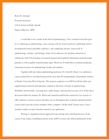 7+ personal statement layout | self introduce