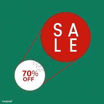 70% off SALE badge vector | Free stock vector - 501298