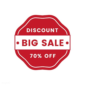 70 percent off sale badge vector | Free stock vector - 471056