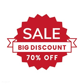 70 percent off sale badge vector | Free stock vector - 471062