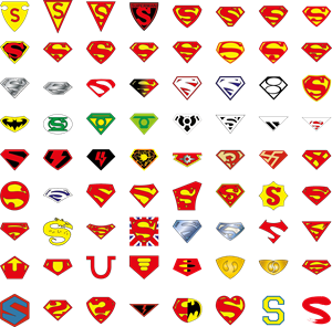72 years of superman Logo Vector