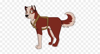 75% Siberian Husky - Cartoon