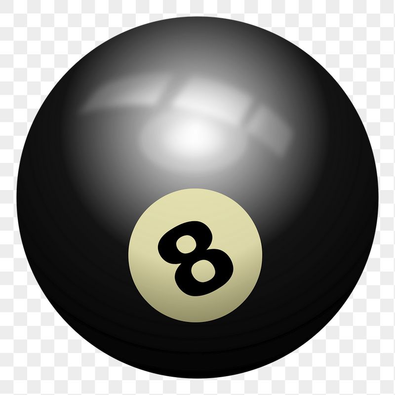 8 billiard ball png sticker, | Free PNG - rawpixel