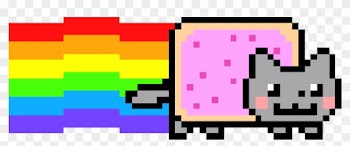 8 Bit Clipart Nyan Cat - Nyan Cat Png