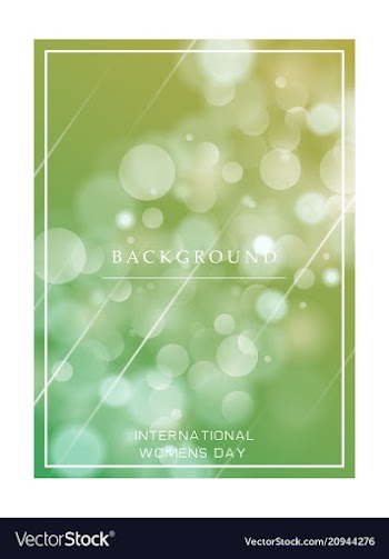 8 march greeting card template international vector image
