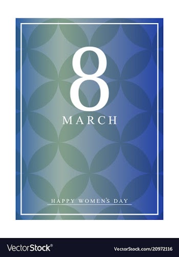 8 march international womens day 8 march on vector image