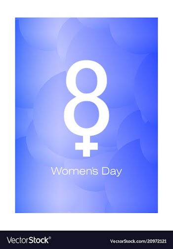 8 march international womens day 8 march on vector image