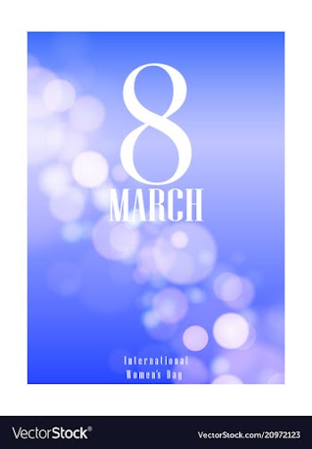 8 march international womens day 8 march on vector image