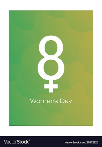 8 march international womens day 8 march on vector image
