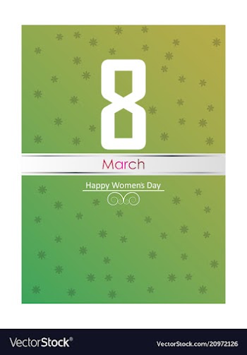 8 march international womens day 8 march on vector image