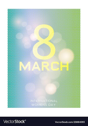 8 march international womens day happy mothers vector image