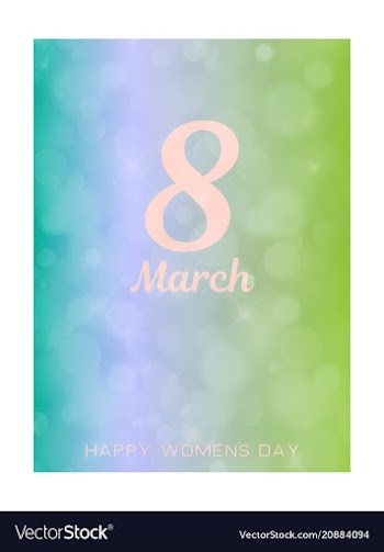 8 march international womens day happy mothers vector image