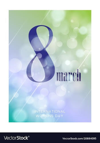 8 march international womens day happy mothers vector image