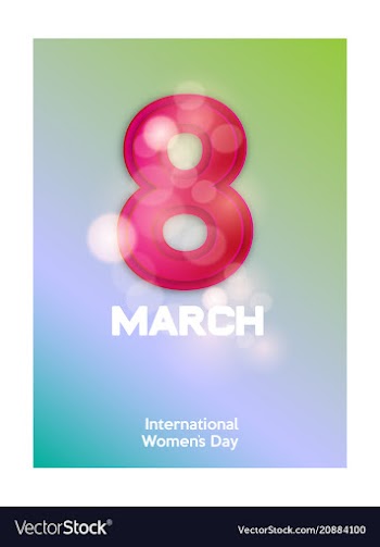 8 march international womens day happy mothers vector image