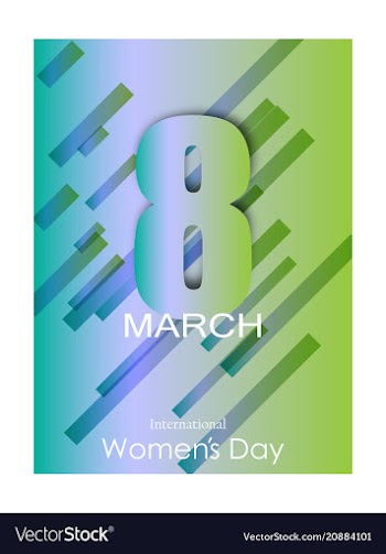 8 march international womens day happy mothers vector image